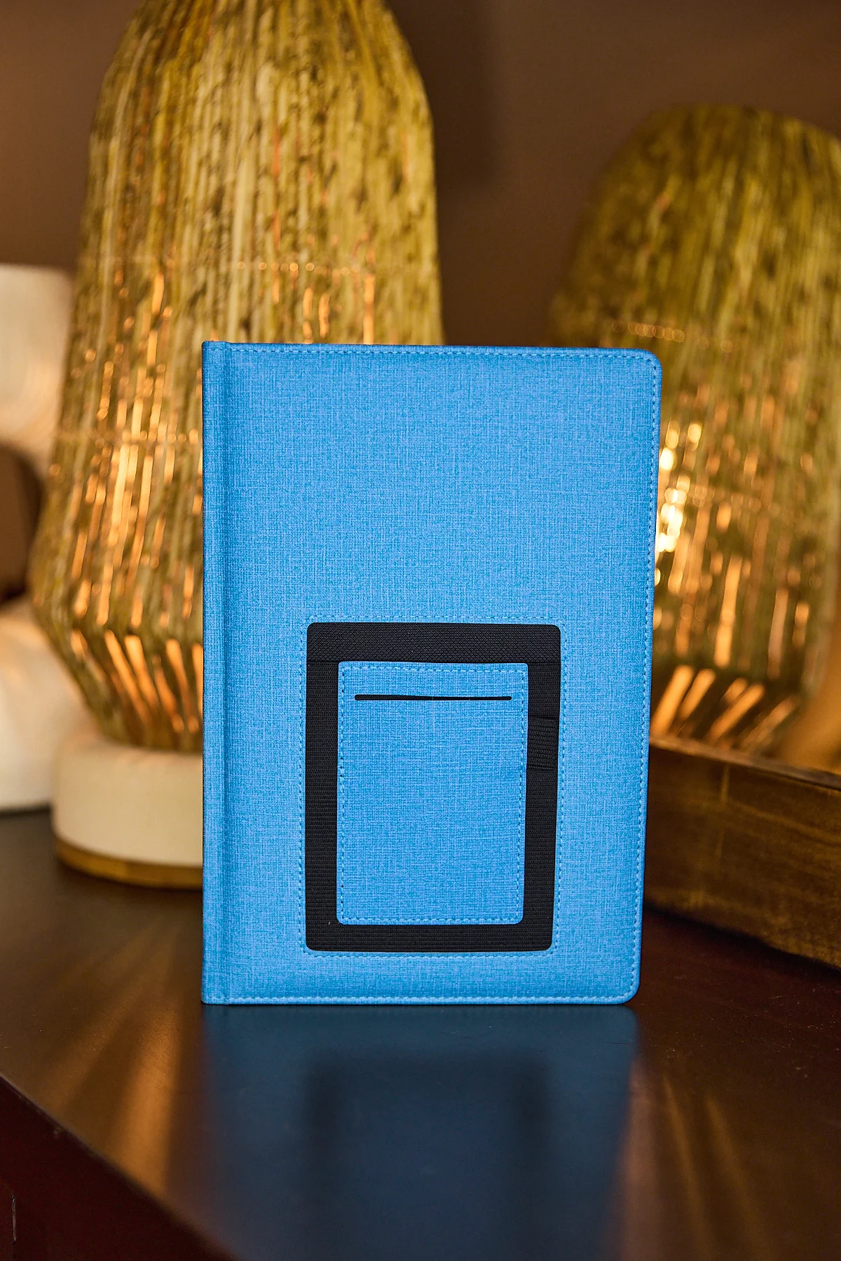 Kişiye Özel Turkuaz 2026 Günlük Ajanda Vegan Deri Kanguru Düz Kurumsal Hediyelik